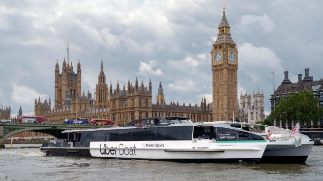 Thames Clipper - Uber Boat